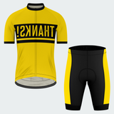 Men's Save A Cyclist Traffic Sign Regular Fit Cycling Kit