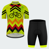 Men's Sharrow Safety Regular Fit Cycling Kit