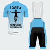 Men's I Can Fly What's Your Superpower Regular Fit Cycling Kit