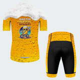 Men's Cartoon Bike For Beer Regular Fit Cycling kit