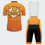 Men's Pop Art Cranky Regular Fit Cycling Cycling Kit