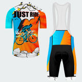 Men's Pop Art Just Ride Regular Fit Cycling Kit