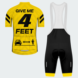 Men's 4 Feet It's The Law Regular Fit Cycling Kit