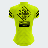 Women's I Am Traffic Regular Fit Cycling Jersey
