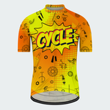 Men's Pop Art Cycle Regular Fit Cycling Kit