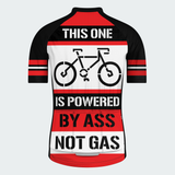 Men's Powered By Ass Not Gas Regular Fit Cycling Kit