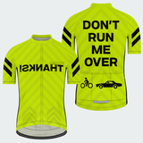 Men's Don't Run Me Over Regular Fit Cycling Kit