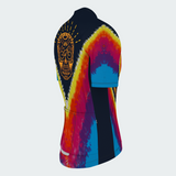 Men's Tie Dye Skull Cycopath Regular Fit Cycling Kit