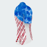 Men's Tie Dye Patriotic American Flag Regular Fit Cycling Kit