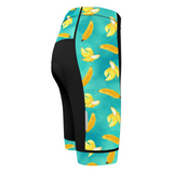 Men's Watercolor Banana Regular Fit Cycling Kit