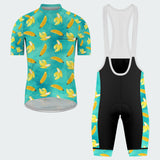 Men's Watercolor Banana Regular Fit Cycling Kit