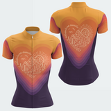 Women's Adventure Awaits Regular Fit Cycling Jersey