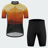 Men's Mountain Sunset Regular Fit Cycling Kit