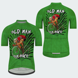 Men's Old Man On Bike Regular Fit Cycling Kit