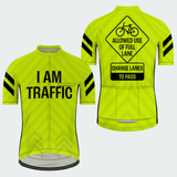 Men's I Am Traffic Traffic Sign Regular Fit Cycling Kit