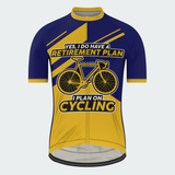 Men's Old Man Retirement Plan Regular Fit Cycling Kit