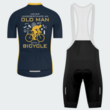 Men's Old Man With A Bicycle Regular Fit Cycling Kit