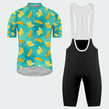 Men's Watercolor Banana Regular Fit Cycling Kit