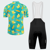 Men's Watercolor Banana Regular Fit Cycling Kit