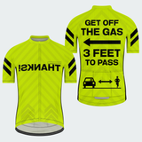 Men's Get Off The Gas Regular Fit Cycling Kit