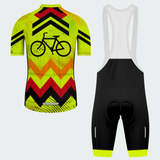 Men's Sharrow Safety Regular Fit Cycling Kit