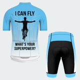 Men's I Can Fly What's Your Superpower Regular Fit Cycling Kit