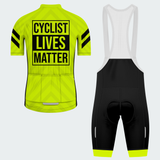 Men's Cyclist Lives Matter Regular Fit Cycling Jersey