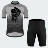 Men's Never Give Up Break Free Regular Fit Cycling Kit