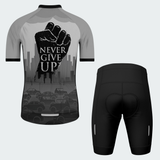 Men's Never Give Up Break Free Regular Fit Cycling Kit
