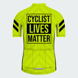 Men's Cyclist Lives Matter Regular Fit Cycling Jersey