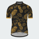 Men's Golden Pineapple Hawaiian Regular Fit Cycling Kit