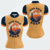 Women's Sunset Find Your Road Regular Fit Cycling Jersey