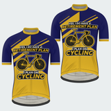 Men's Old Man Retirement Plan Regular Fit Cycling Kit