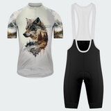 Men's Wolf Wildlife Regular Fit Cycling Kit
