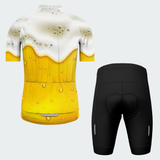 Men's Beer Foam Regular Fit Cycling Kit