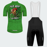 Men's Old Man On Bike Regular Fit Cycling Kit