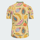 Men's Tropical Fruits Regular Fit Cycling Kit