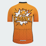 Men's Pop Art Cranky Regular Fit Cycling Cycling Kit