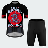 Men's Still Rolling Old Man Regular Fit Cycling Kit