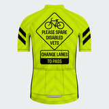 Men's Please Spare Disabled Vets Regular Fit Cycling Kit