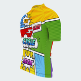 Men's Pop Art Cycle Repeat Cycling Kit
