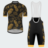 Men's Golden Pineapple Hawaiian Regular Fit Cycling Kit