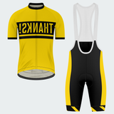 Men's Save A Cyclist Traffic Sign Regular Fit Cycling Kit