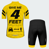 Men's Give Me 4 Feet Regular Fit Cycling Kit