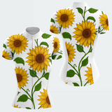 Women's Sunflower Regular Fit Cycling Jersey
