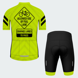 Men's I Am Traffic Traffic Sign Regular Fit Cycling Kit