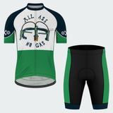 Men's All Ass No Gas Regular Fit Cycling Kit