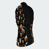 Men's Beer Lover Funny Face Regular Fit Cycling Kit