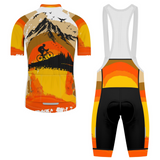 Men's Sunset Peak Regular Fit Cycling Kit