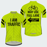 Men's Bicycles May Use Full Lane Regular Fit Cycling Kit
